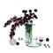Graceful Silk Orchid Flower Stems: Set of 2, 40-Inch Artificial Centerpieces